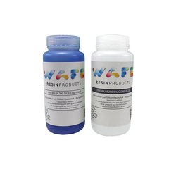 PREMIUM 200 Silicone Blue - 2K Abformsilikon aus Silikon Kautschuk, 1Kg
(A 500gr. + B 500gr.)
